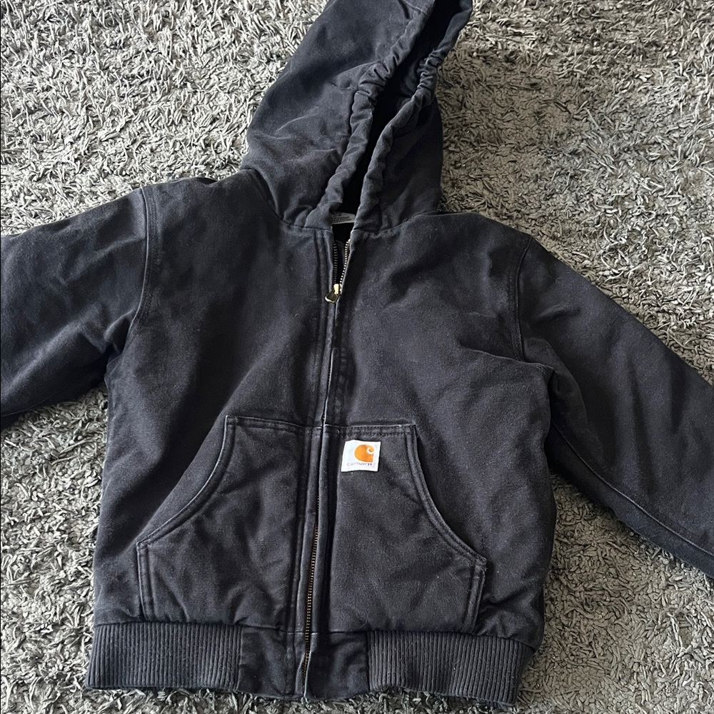 ❤️Carhartt Kids Charcoal Hoodie